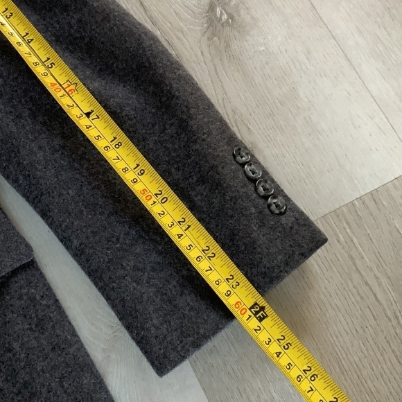 Jos A Bank 100% Camel‎ Hair Blazer size 40 Regular gray two buttons - Picture 8 of 16